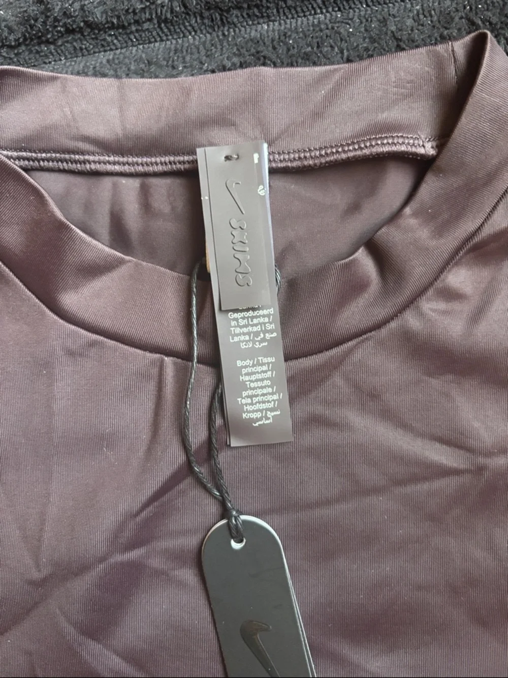 SKIMS x Nike Set • NWT • Never Worn • Phoenix (Plum) • Bottoms (M) • Top (S) - Picture 4 of 8